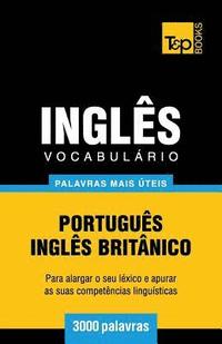 bokomslag Vocabulrio Portugus-Ingls britnico - 3000 palavras mais teis