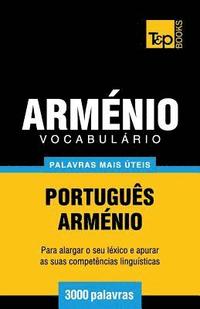 bokomslag Vocabulrio Portugus-Armnio - 3000 palavras mais teis