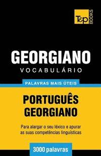bokomslag Vocabulrio Portugus-Georgiano - 3000 palavras mais teis