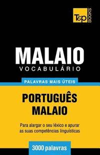 bokomslag Vocabulrio Portugus-Malaio - 3000 palavras mais teis