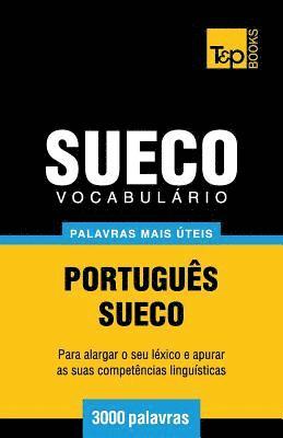 bokomslag Vocabulrio Portugus-Sueco - 3000 palavras mais teis