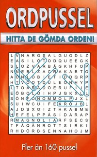 bokomslag Ordpussel : hitta de gömda orden!