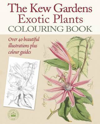 Kew Gardens Exotic Plants Colouring Book 1