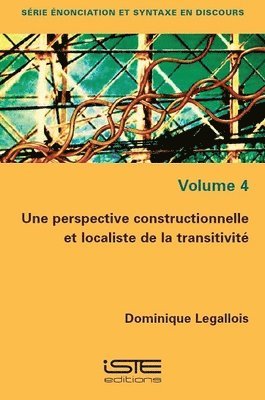 bokomslag perspective constructionnelle et localiste de la transitivité