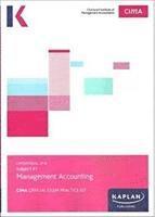bokomslag P1 MANAGEMENT ACCOUNTING - EXAM PRACTICE KIT