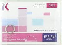 bokomslag P1 MANAGEMENT ACCOUNTING - REVISION CARDS