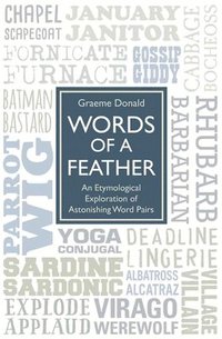 bokomslag Words of a Feather - An Etymological Explanation of Astonishing Word Pairs