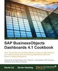bokomslag SAP BusinessObjects Dashboards 4.1 Cookbook