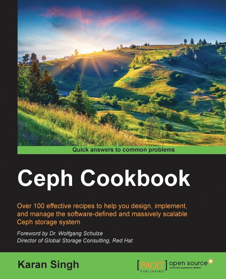 Karan Singh - Ceph Cookbook, Häftad