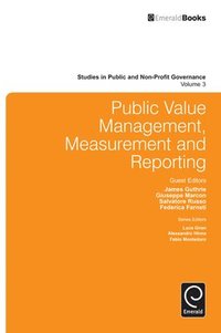 bokomslag Public Value Management, Measurement and Reporting