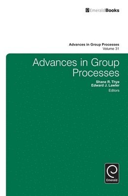 bokomslag Advances in Group Processes