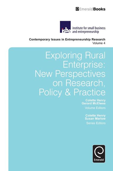 Colette Henry, Gerard McElwee - Exploring Rural Enterprise, Inbunden