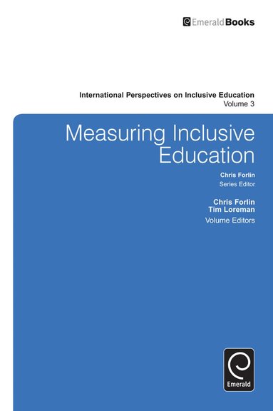 Chris Forlin, Tim Loreman - Measuring Inclusive Education, Inbunden