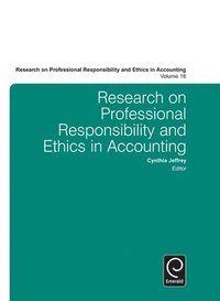 bokomslag Research on Professional Responsibility and Ethics in Accounting