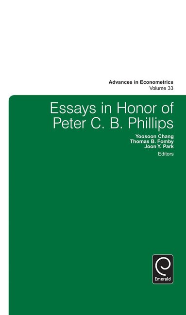 Thomas B. Fomby, Yoosoon Chang, Joon Y. Park - Essays in Honor of Peter C. B. Phillips, Inbunden