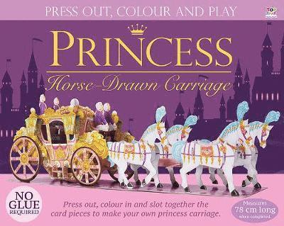 Press Out and Build Princess Horse-Drawn Carriage 1