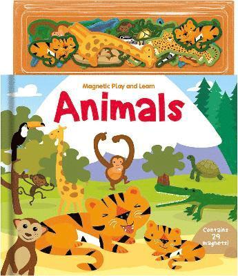 bokomslag Magnetic Play and Learn Animals