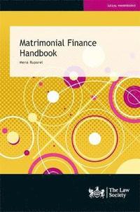 bokomslag Matrimonial Finance Handbook