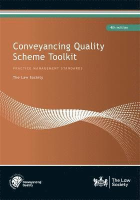 The Law Society - Conveyancing Quality Scheme Toolkit, Inbunden