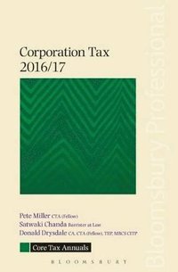 bokomslag Core Tax Annual: Corporation Tax 2016/17