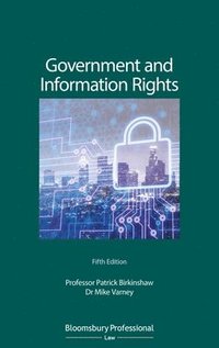 bokomslag Government and Information Rights