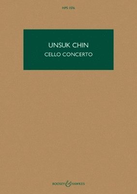 Chin: Cello Concerto Hps 1576 Study Score 1