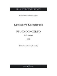 bokomslag Kashperova: Piano Concerto in a Minor, Op. 2