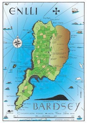 bokomslag Map Ynys Enlli / Bardsey Island Map