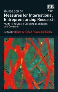 Handbook of Measures for International Entrepreneurship Research 1