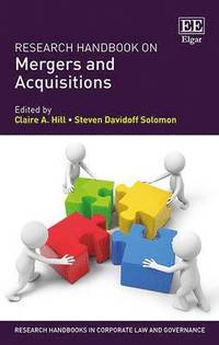 bokomslag Research Handbook on Mergers and Acquisitions