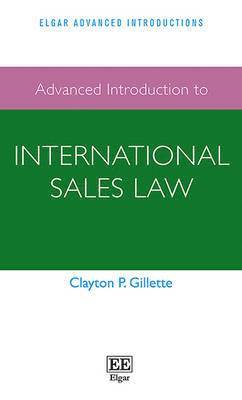 bokomslag Advanced Introduction to International Sales Law