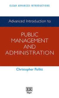 bokomslag Advanced Introduction to Public Management and Administration
