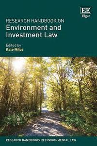 bokomslag Research Handbook on Environment and Investment Law