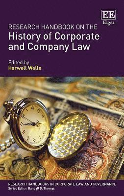 bokomslag Research Handbook on the History of Corporate and Company Law