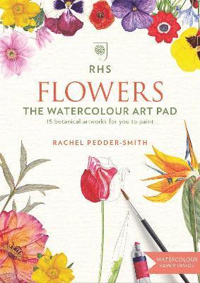 RHS Flowers The Watercolour Art Pad 1