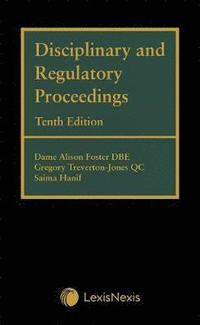 bokomslag Disciplinary and Regulatory Proceedings