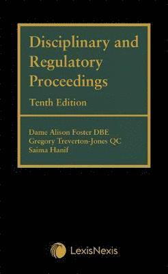 Disciplinary and Regulatory Proceedings 1