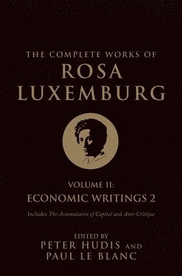 Rosa Luxemburg, Peter Hudis, Paul Le Blanc - The Complete Works of Rosa Luxemburg, Volume II, Häftad