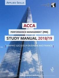 bokomslag ACCA Performance Management Study Manual 2018-19