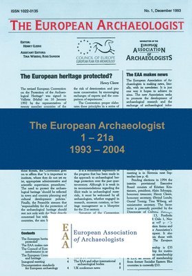 bokomslag European Archaeologist: 1 - 21a