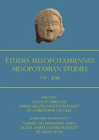 bokomslag tudes Msopotamiennes  Mesopotamian Studies: N1  2018