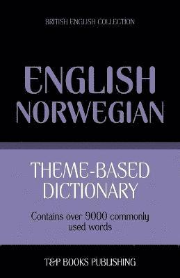 bokomslag Theme-based dictionary British English-Norwegian - 9000 words