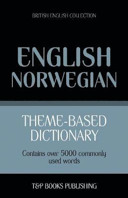 Theme-based dictionary British English-Norwegian - 5000 words 1