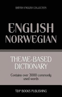 Theme-based dictionary British English-Norwegian - 3000 words 1