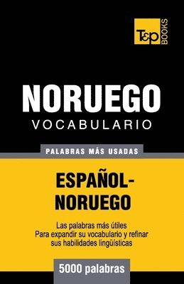 bokomslag Vocabulario Espaol-Noruego - 5000 palabras ms usadas