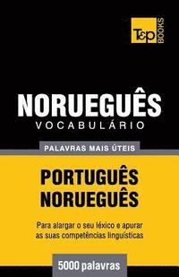 bokomslag Vocabulrio Portugus-Noruegus - 5000 palavras mais teis