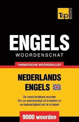 bokomslag Thematische woordenschat Nederlands-Brits-Engels - 9000 woorden