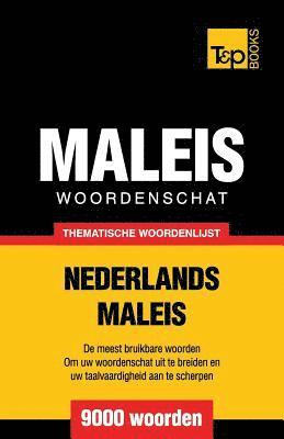 bokomslag Thematische woordenschat Nederlands-Maleis - 9000 woorden