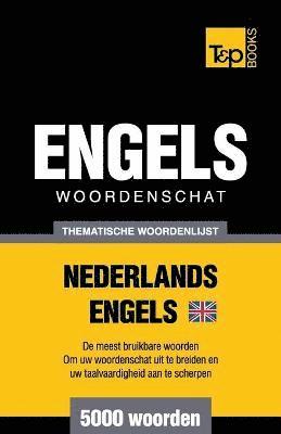 bokomslag Thematische woordenschat Nederlands-Brits-Engels - 5000 woorden