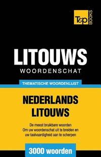 bokomslag Thematische woordenschat Nederlands-Litouws - 3000 woorden